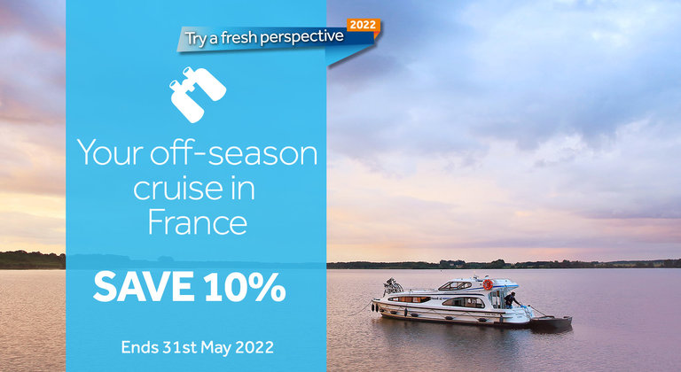 Save 10% when you cruise in France in September
